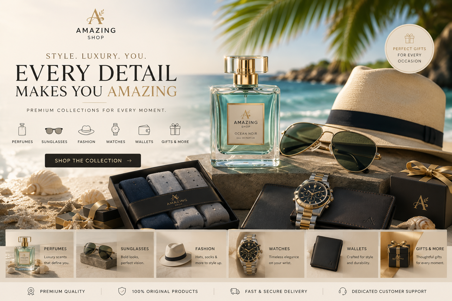 Perfume and accesiories