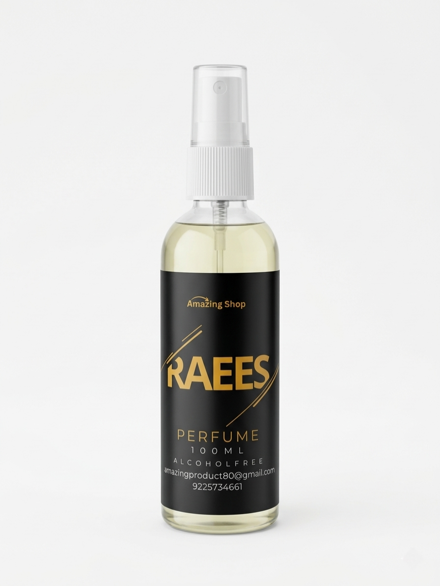 Raees Parfume 100 ML Alcohol Free