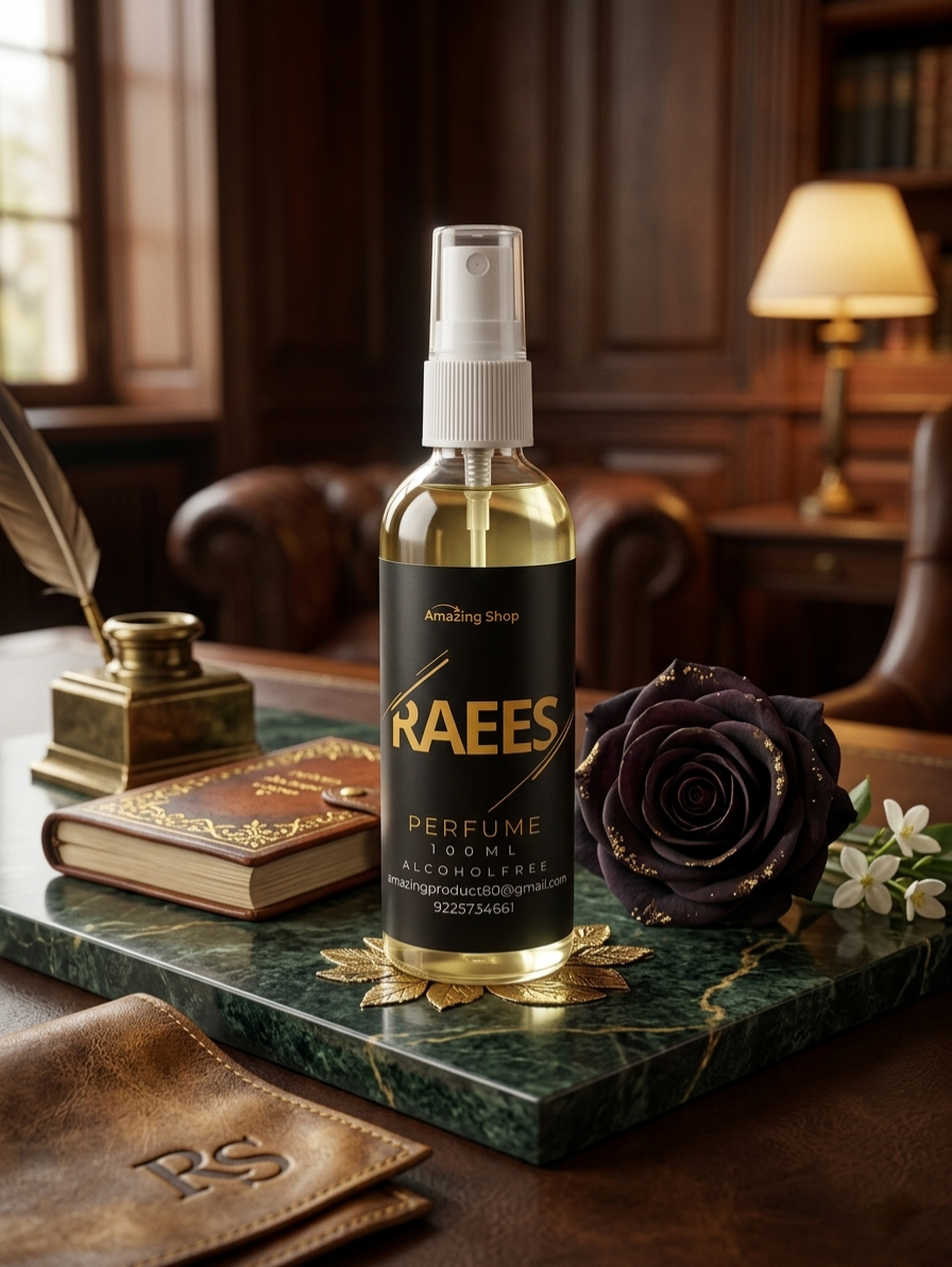 Raees Parfume 100 ML Alcohol Free