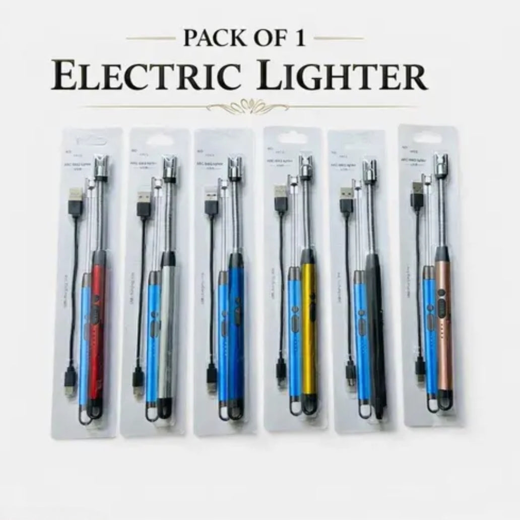 Rechargeable Electric Lighter Flexible Windproof USB