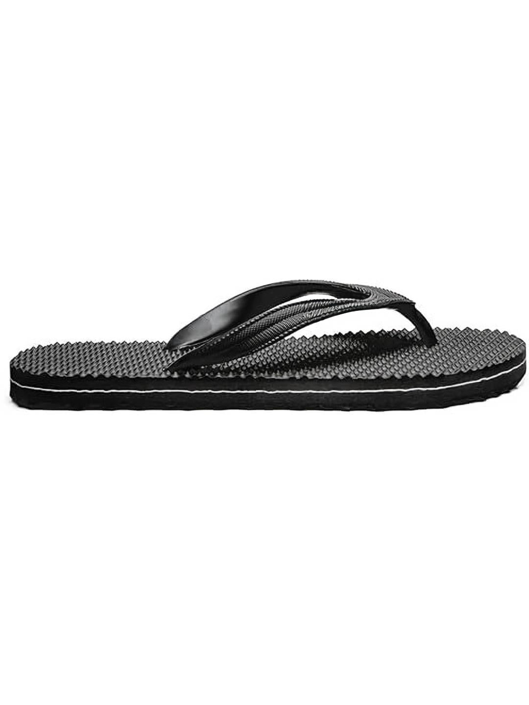 Men's Slippers Black Eva Rubber