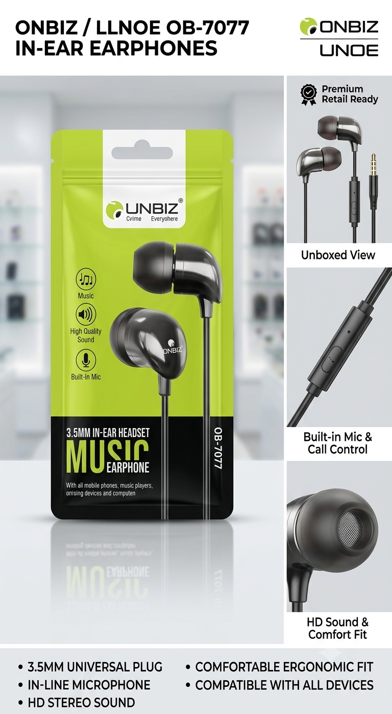 Unbiz Headphones