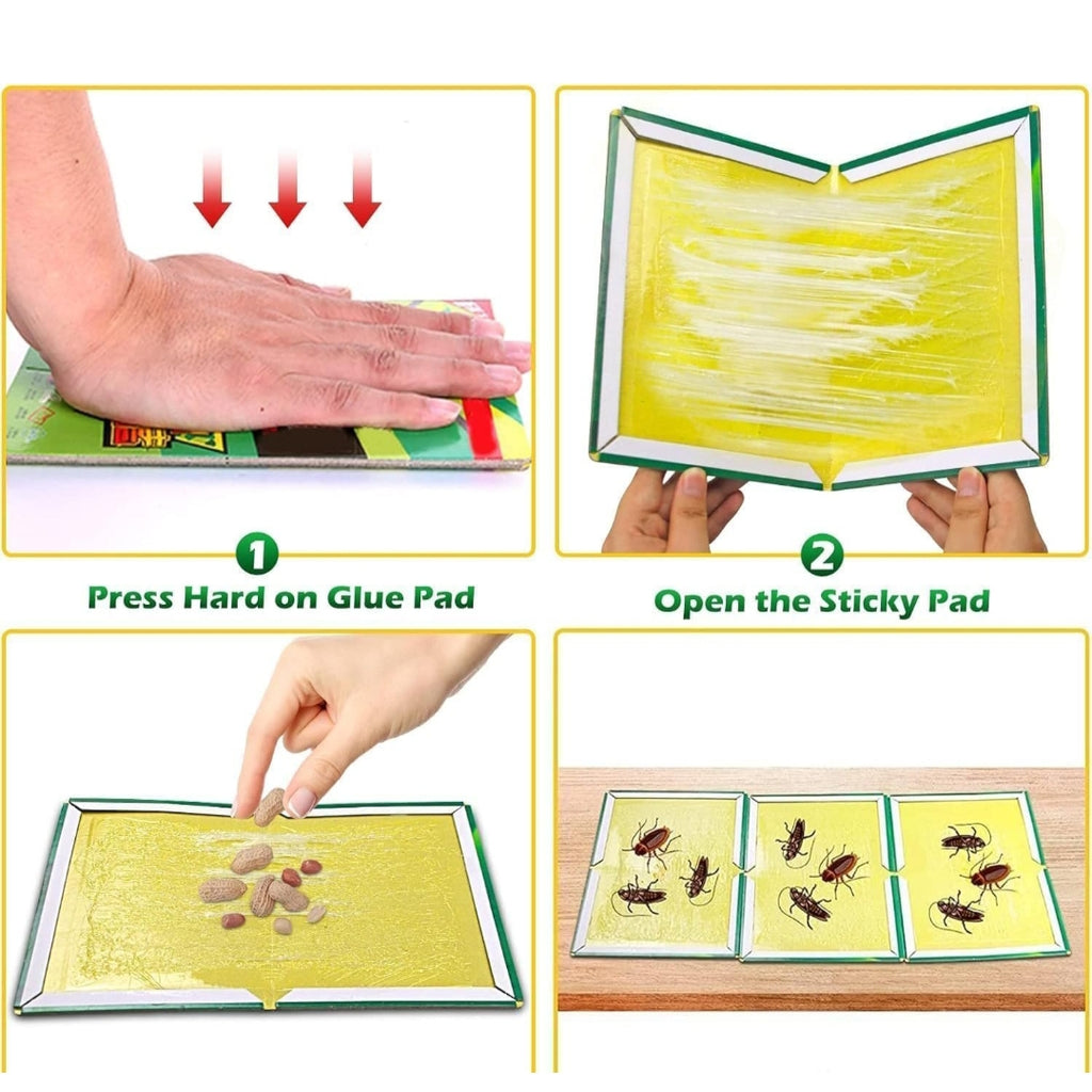 Mouse Glue Sheet Pade Pack of 4