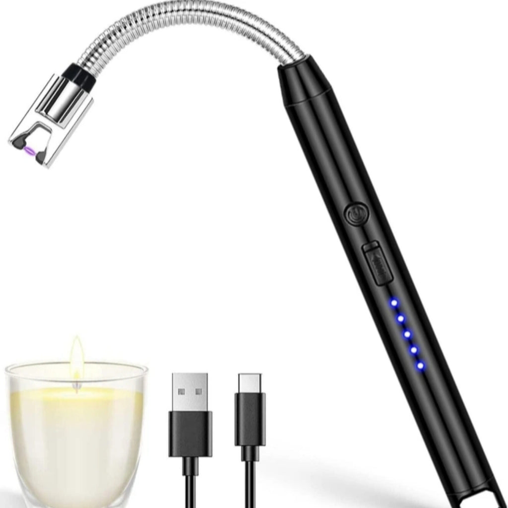 Rechargeable Electric Lighter Flexible Windproof USB
