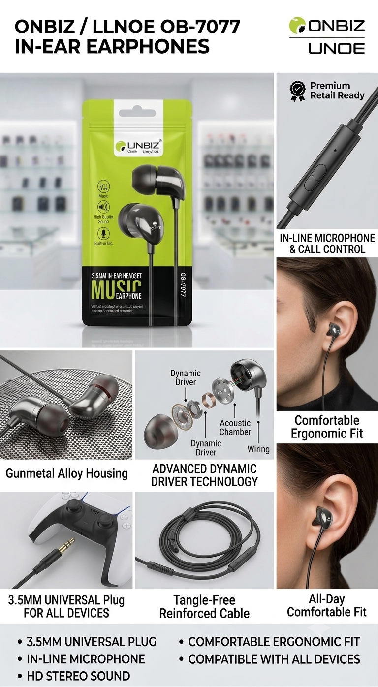 Unbiz Headphones