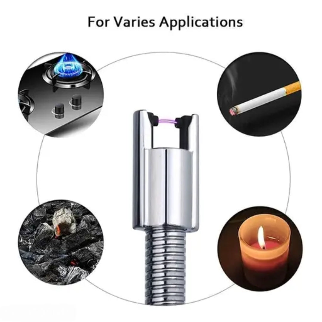Rechargeable Electric Lighter Flexible Windproof USB