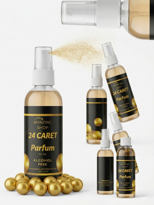 24 Caret Parfume 100 Ml Alcohol Free