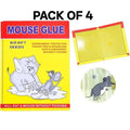 Mouse Glue Sheet Pade Pack of 4